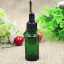 スポイト瓶 グリーン 黒キャップ（10/30/50ml)